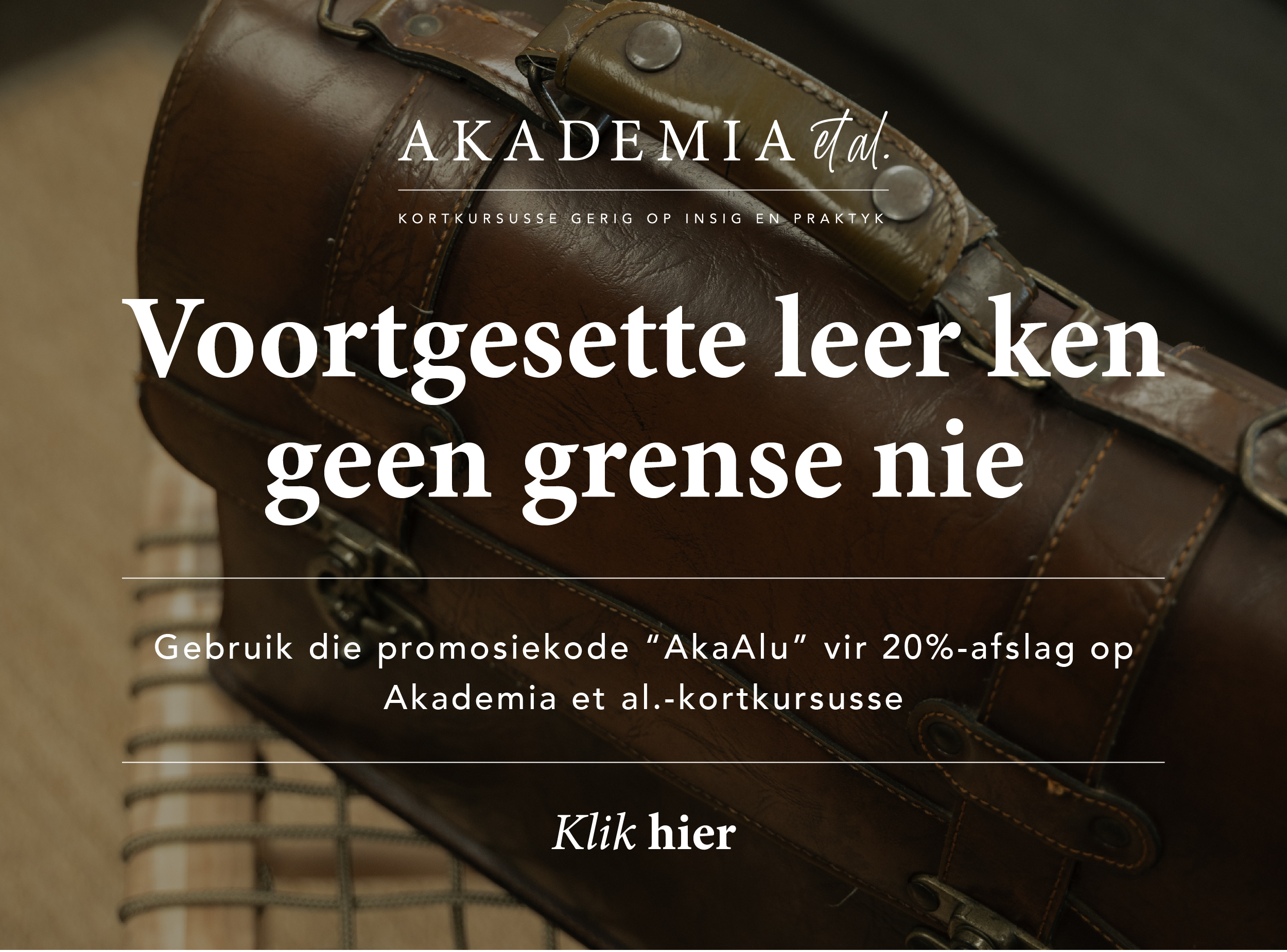 Akademia et al.-kortkursusse